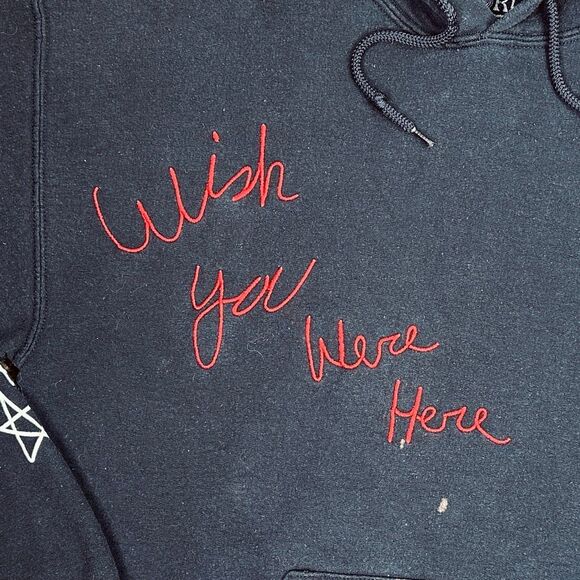 Travis Scott ASTROWORLD Tour Wish You Were Here Hoodie - Size Small - Picture 4 of 7